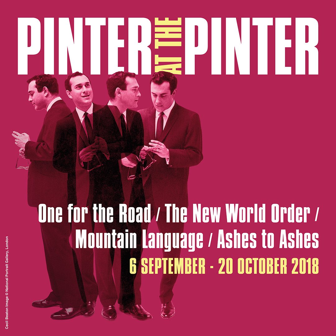 JamieLloydCo's tweet photo. Directing the richly atmospheric and compelling Ashes to Ashes, one of the collection of plays opening the #PinteratthePinter season, is award-winning actress and long-time Pinter collaborator, @Tiltinglia21Lia. #Pinter10 https://t.co/E0FVgSIqH9