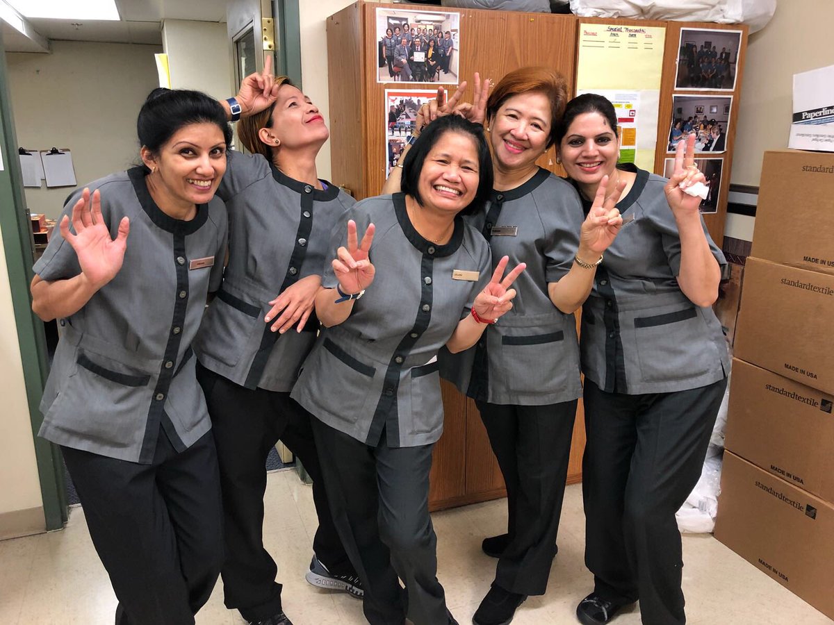 HiltonYVR's tweet image. Our housekeeping ladies celebrated their 19 years of service today! They’ve been here since the opening of our hotel. Thank you for your hard work! 🙌🏻