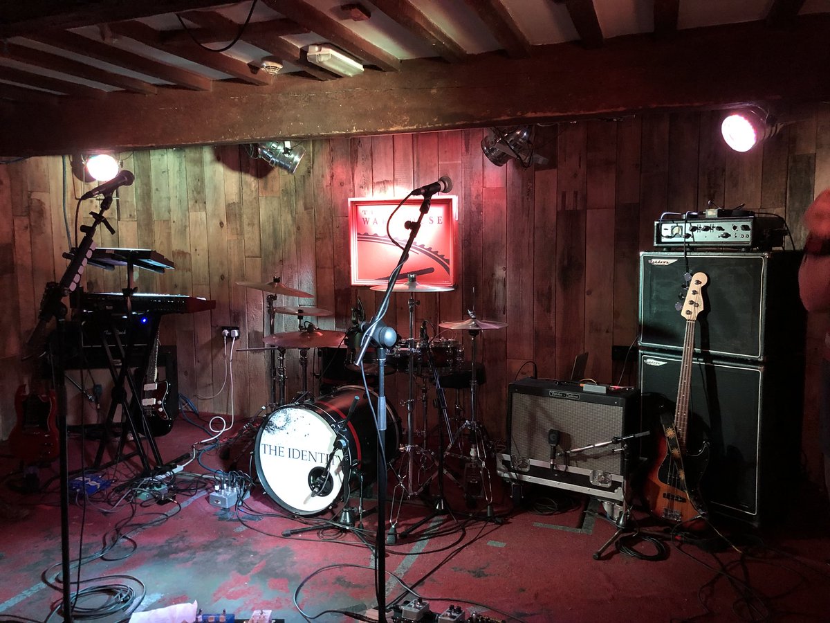 theidentityuk's tweet photo. Just setting up in @Telfords Free entry before 9pm, £4 after. Students free all night! 

#chester #livemusic #livemusicians https://t.co/Gc6Kgw4OJy