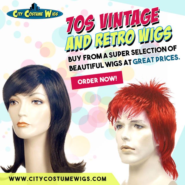 CityCostumeWigs's tweet photo. 70's - Peace, Love, and Hair!
This very dynamic is what gave rise to those swanky, long, voluminous hair cuts that dazzled the heads of both men and women. https://t.co/bC8By4PvGN
#partywigs #70swigs #wigsforsale #onlinewigstore #costumewigs #retrowigs #wigslayer #wigstylist https://t.co/64X4akvRft