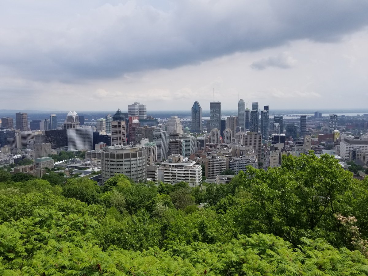 Labsynthe's tweet photo. Vue sur Montréal ! ENFIN je l'ai fait !!!! 😍
#SuperContente https://t.co/di9qMFQguV