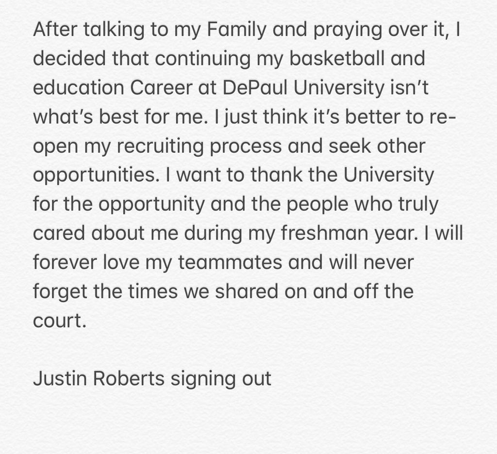 justinrob_2's tweet photo. I will not be attending DePaul University next fall #Godspeed#RIPMOM https://t.co/j24kPNbhvx