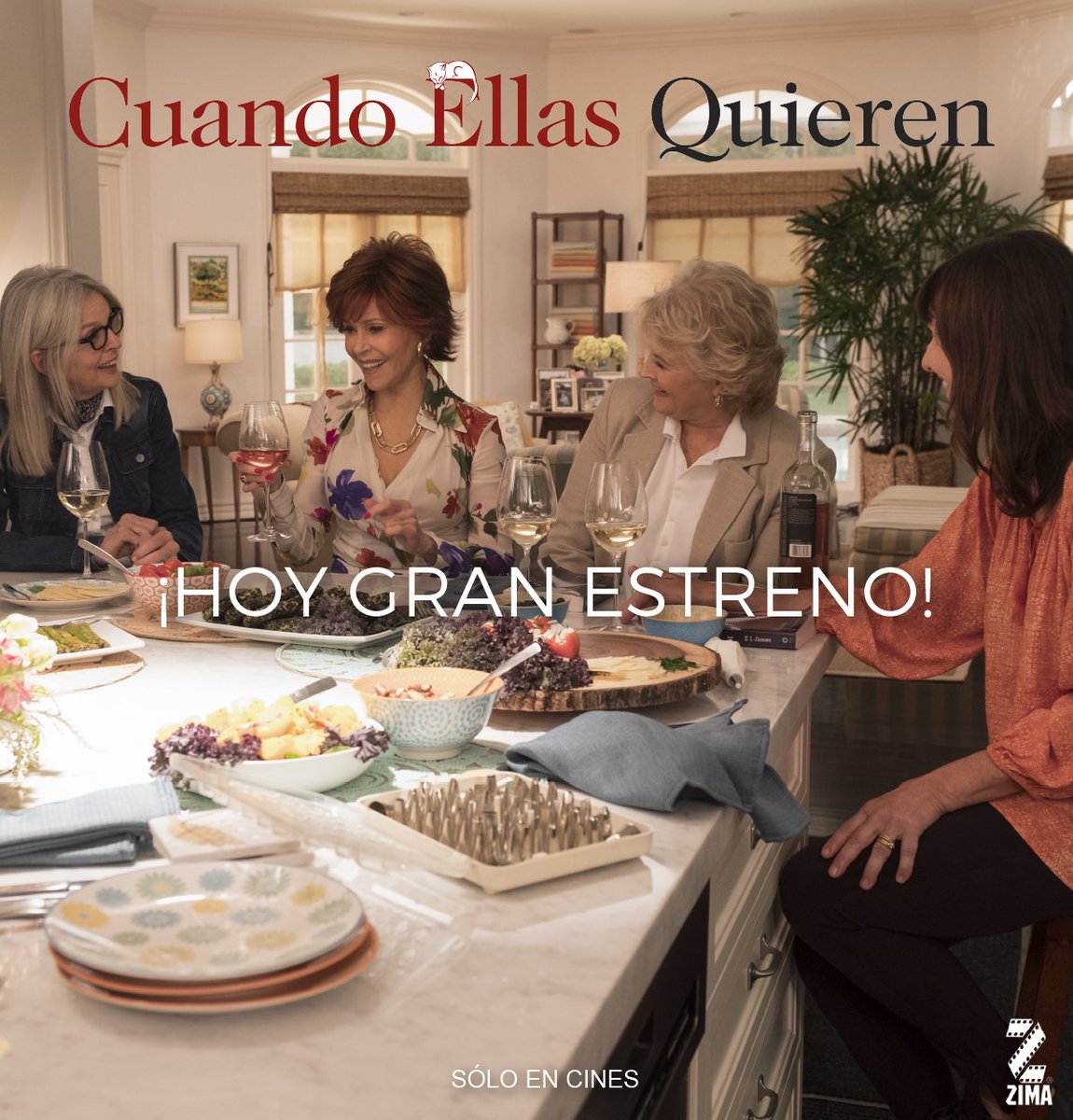 Ya encuéntrala en cines! #CuandoEllasQuieren
