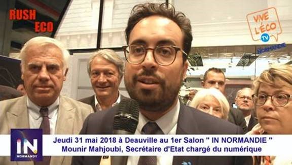 RouenNdyInvest's tweet photo. #INNormandy - Découvrez ici l'interview @vivelecotv de Mounir Mahjoubi. Le Secrétaire d’État chargé du numérique en est convaincu : "La Normandie : une région qui a toutes les conditions pour réussir et qui a tout fait pour qu'elles soient réunies" ▶️ https://t.co/ghVpJ8RtMk https://t.co/ly2p4F8H8K