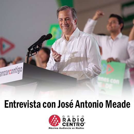 RadioCentroMX's tweet photo. #RadioCentroElecciones

Entrevista con @JoseAMeadeK el día martes a las 08:00AM. 
Conducen  @marianoosorio1 @aesquinca @gaboescamilla @calbert57 @gaboroa

Sintonízalo en la estación favorita de tu ciudad. Disponible en video a través de FB live y https://t.co/bZShwgBiYc https://t.co/inf8Hdy9V4