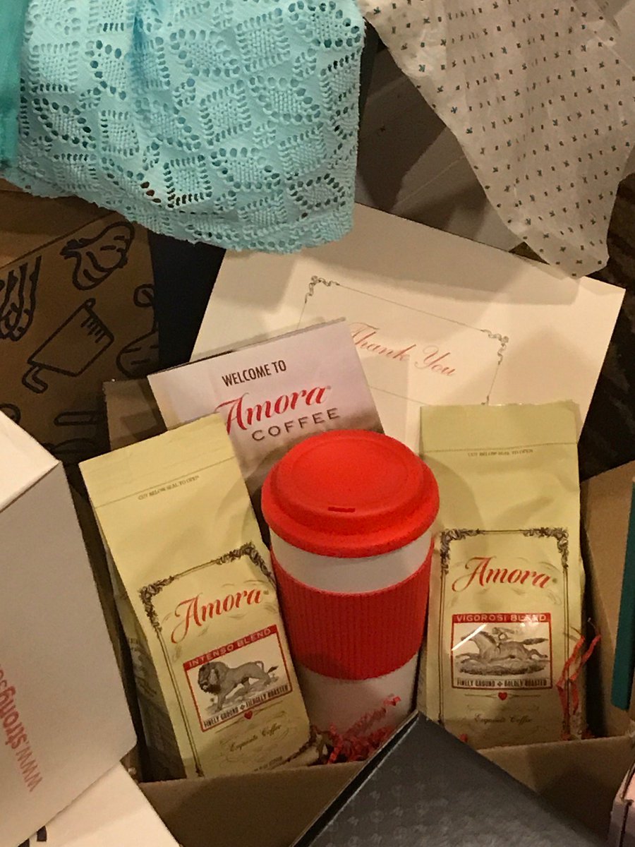FosinaMarketing's tweet photo. Enjoying the @Sub_Summit and look what we found @AmoraCoffee 

#SubscriptionMarketing #DirectToDoorDelivery #SubSummit #ThinkBeyondTheBox https://t.co/uA7pyd1B5c