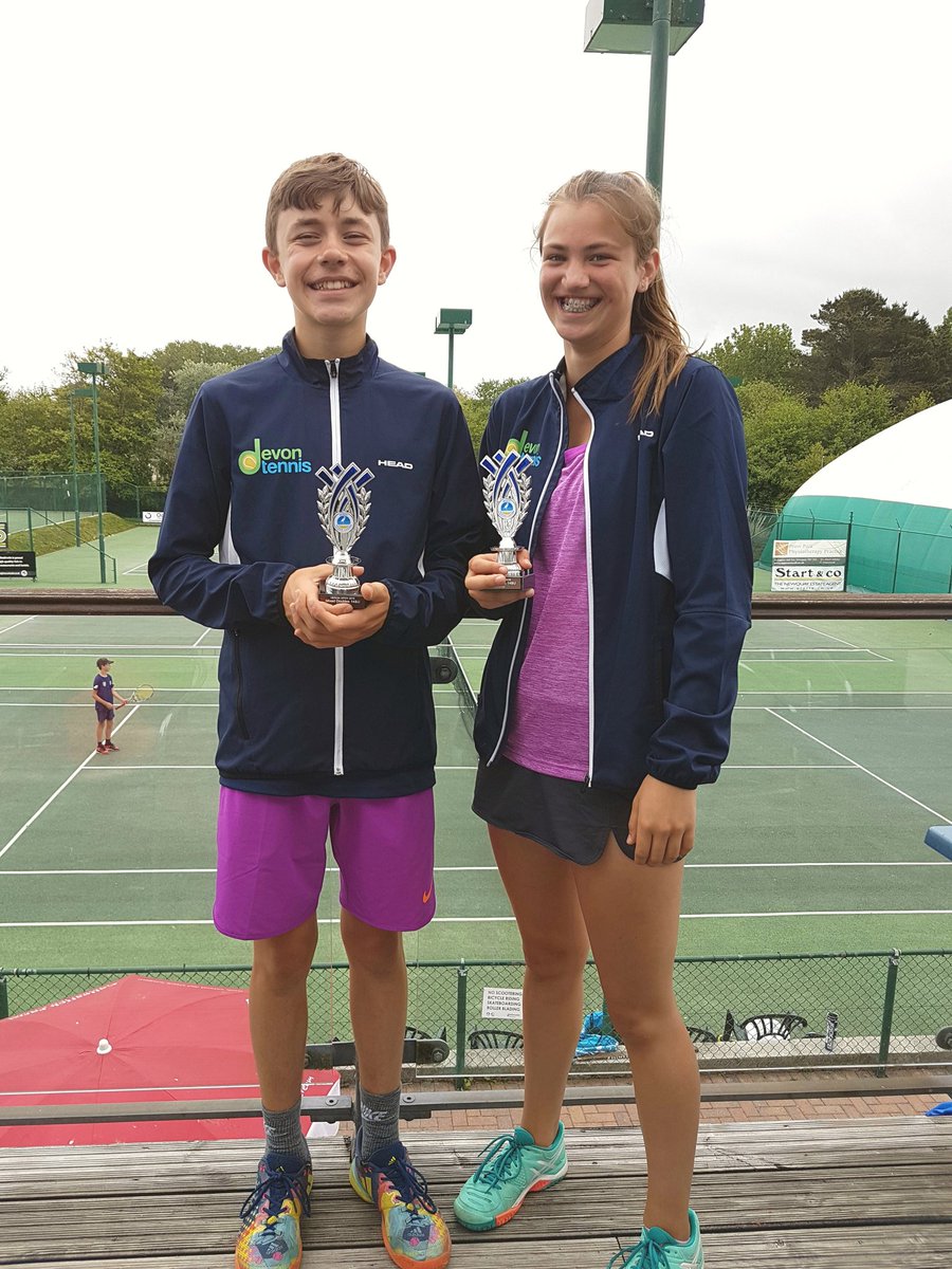 Well done to ITA's Leighton and Grace 14U mixed doubles winners🎾🎾🎾🏆