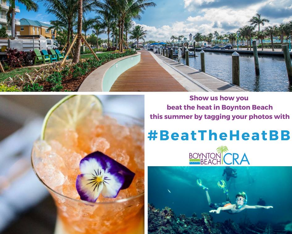 BoyntonBeachCRA's tweet image. The @BoyntonBeachCRA wants to know how you Beat the Heat this summer! Tag your summertime photos with #BeatTheHeatBB while you visit all the Boynton hotspots!
#bbcra #boyntonbeach #beattheheat #summer2018 #summertime