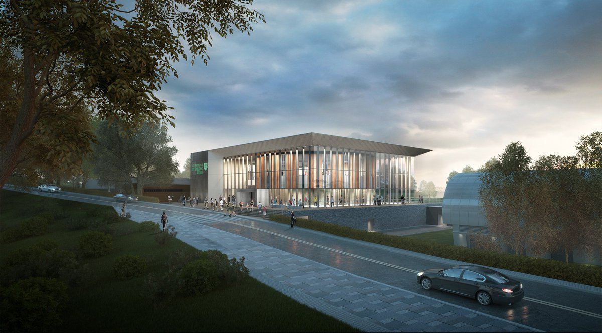 SportatStirling's tweet photo. Extremely excited to announce we have been granted planning permission to build a brand new £20m sports centre! Exciting times ahead for sport, health and wellbeing @StirUni! Full story at https://t.co/e7WciRhv2f @Stir_Sports @StirUniNews @stirlingunion https://t.co/yOGKu5HviB