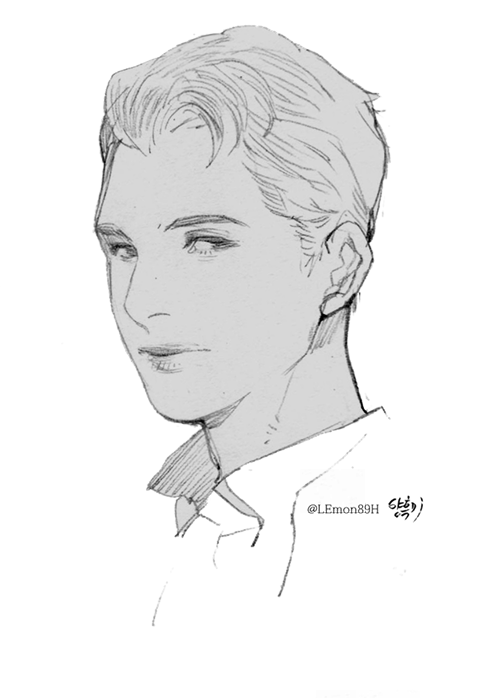 오늘자 드로잉! ✨✨? 소녀 그림 세 장이랑 비컴휴먼 코너 8ㅅ8,,,,그려봤어요! 실사남캐 우주 어렵네여ㅇ<-< 노력상 기대해봅니다 