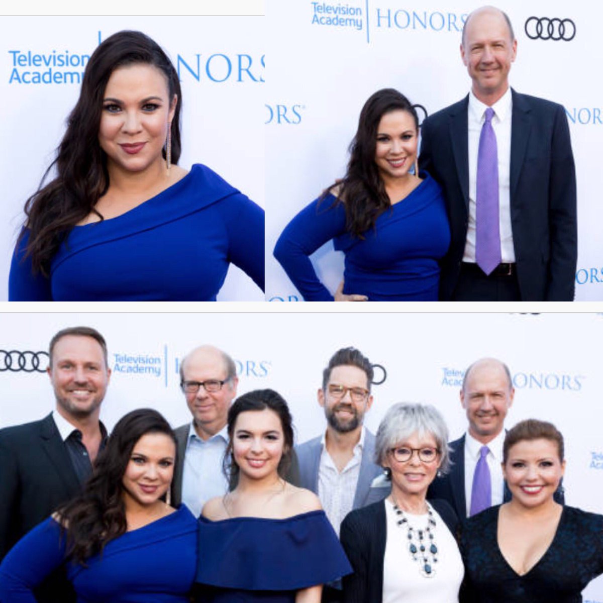 About last night: <a href="/OneDayAtATime/">One Day at a Time</a> won a Television Academy Honor!!! So thrilled to have been in the company of my TV family &amp; the other incredible &amp; inspiring honorees who are making content to fuel positive change.