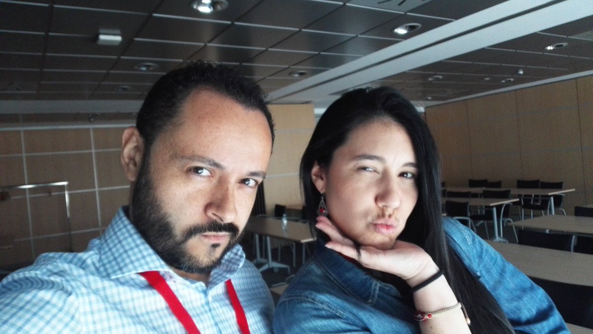 Cpinzonc's tweet image. La cara que se te queda después de un buen trabajo! #CW18