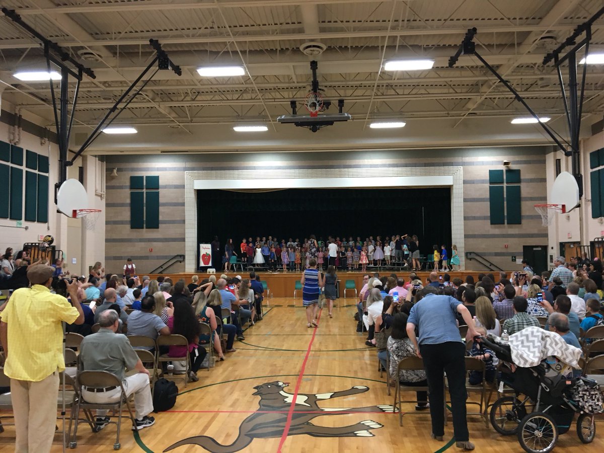 A beautiful morning here at <a href="/CopperHillES/">Copper Hill</a> celebrating our kindergarten students at their end of year celebration/concert. #FRSD