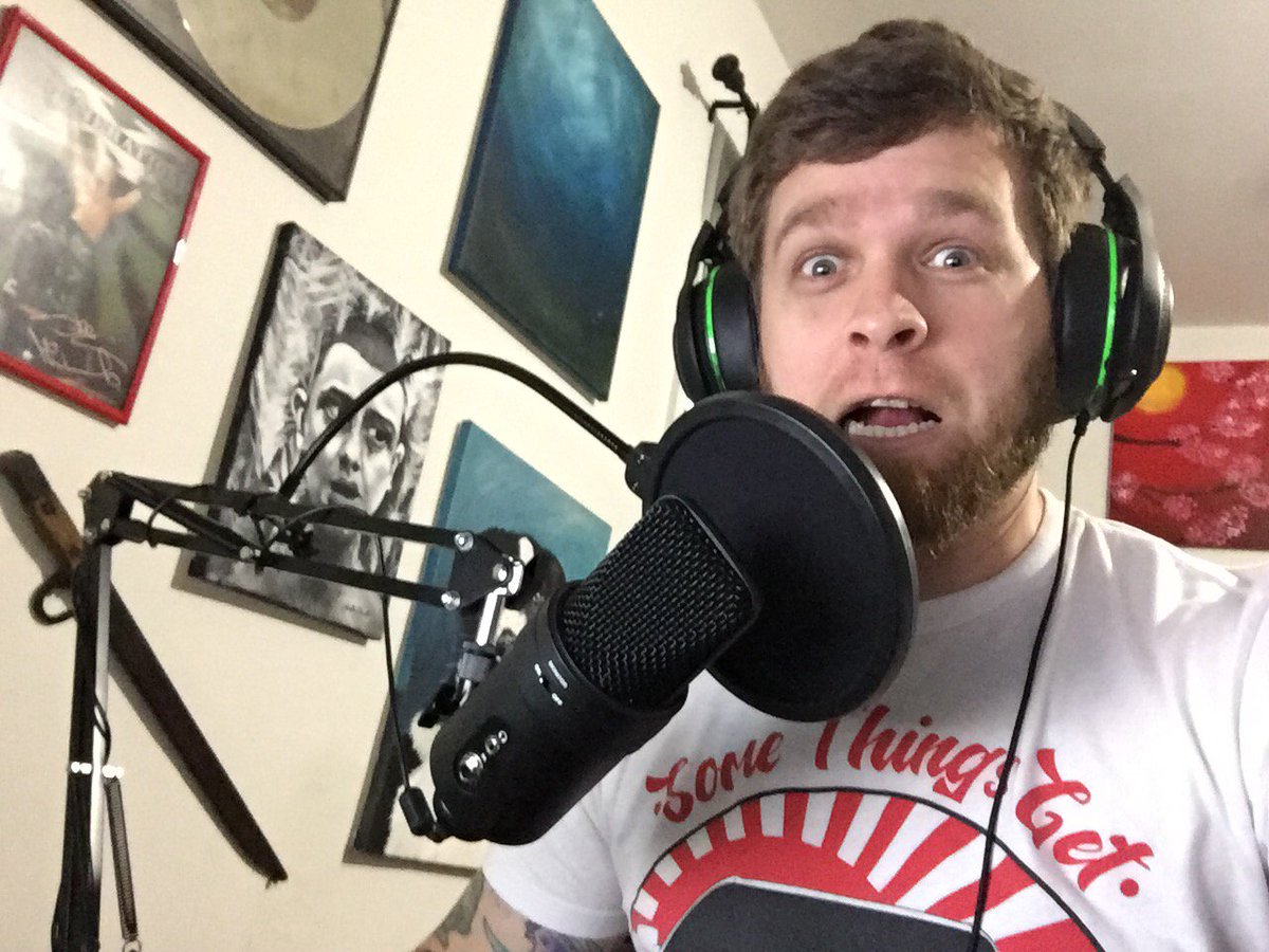 drewclemcr8's tweet photo. Did some podcasting with the fellas last night! New episode of the CodeView podcast coming this weekend! @seanwashbot @magedevjosh #podcast #learntocode #programming #javascript #learnallthestuffs #newbie #codeviewpodcast https://t.co/82X61ufBKI