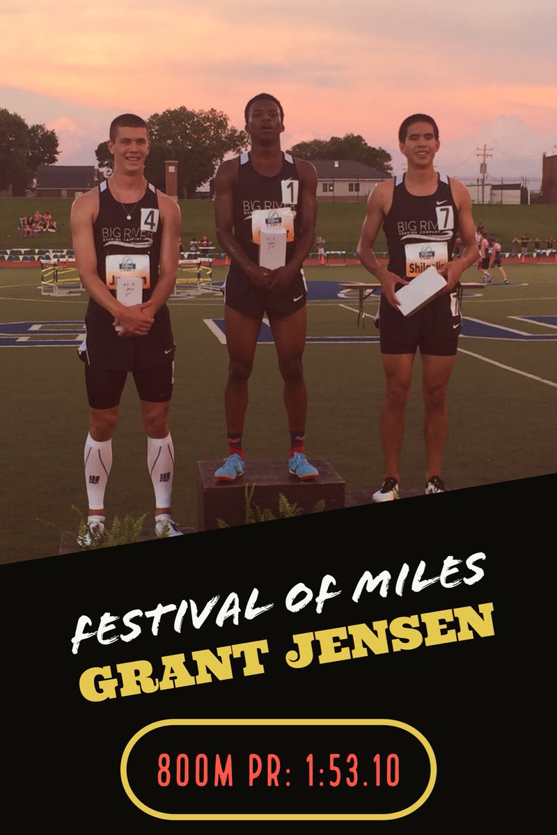 He does it again last night in St. Louis. 3rd place in a personal record of 1:53.10. Great work, Grant! <a href="/PrhsBoosters/">PRHS Athletic News</a>