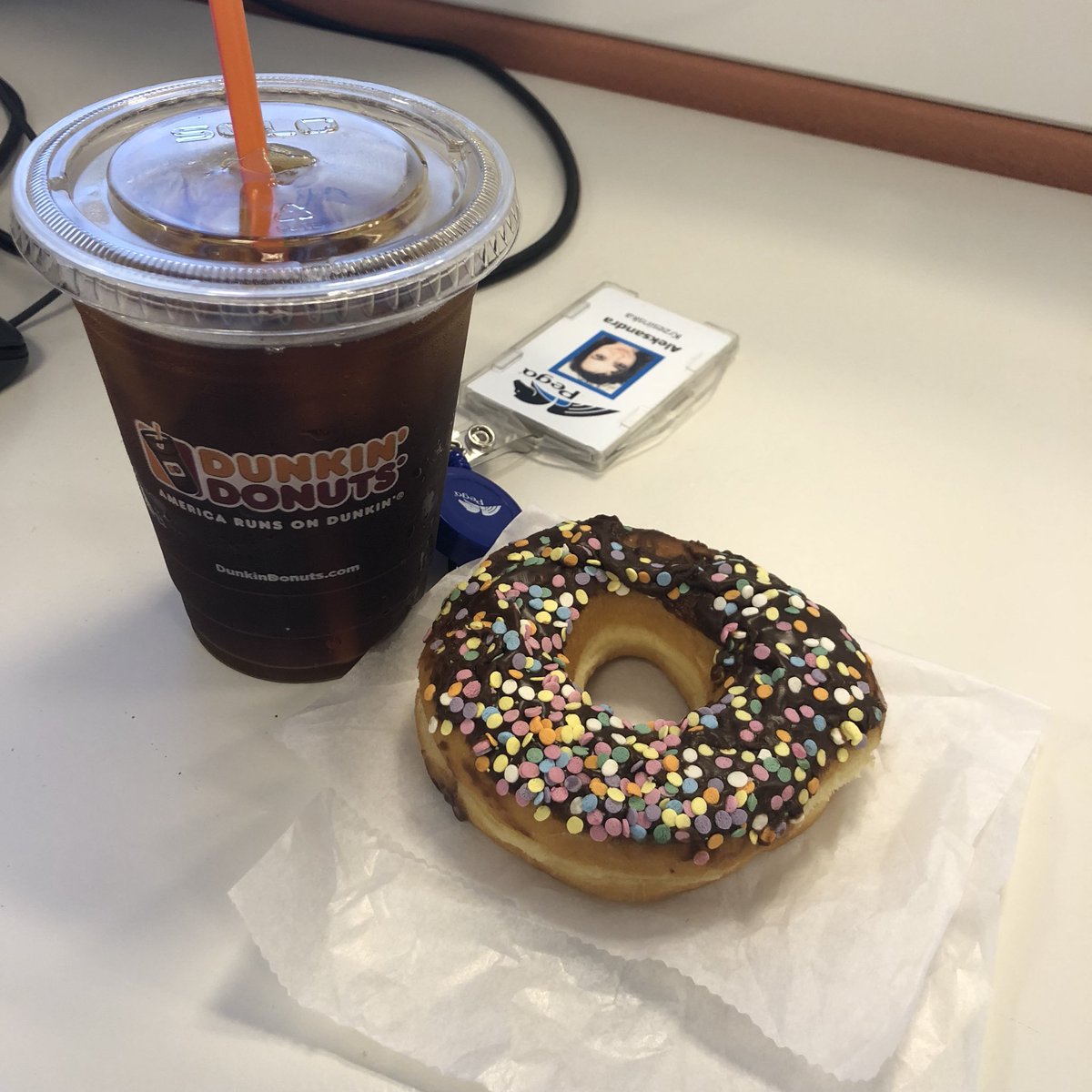 Aleksanda_Ka's tweet photo. Happy #NationalDonutDay happy #ChildrensDay and happy 2-year Pega anniversary Aleks #LifeAtPega 🍩👶🏼🎉🙌🏻 https://t.co/vpxXGANnJm
