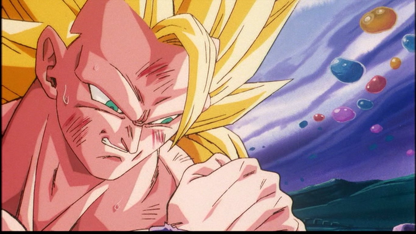 ドラゴンボール - DBZセル画 SS3悟空 ドラゴンボール セル画 スーパーサイヤ人3孫悟空 SS3 A1