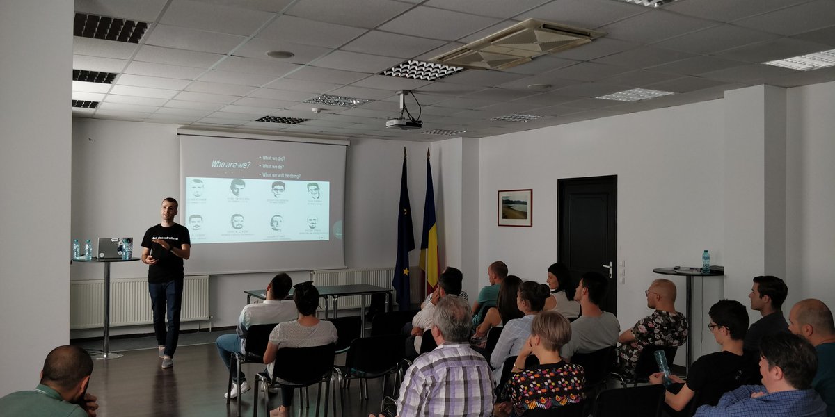 AlexDcrypto's tweet photo. #dcipher #MeetUp #blockchain #ethereum #aion #Hyperledger #cryptocurrency https://t.co/A2A87MrnS0