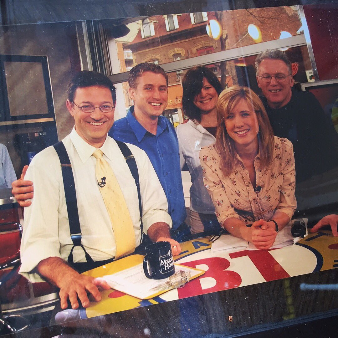 WyldeOnHealth's tweet photo. 🥂 to over 200 interviews with you @KevinFrankish - a legend & friend. Circa 2002/18 @bttoronto. You’re an awesome personality - so frequently unscripted, often unpredictable & always hilarious! #epiccareer #mediaicon #legendarybroadcaster #friends #legacy #goodluck #thankskevin https://t.co/omnGrZkege