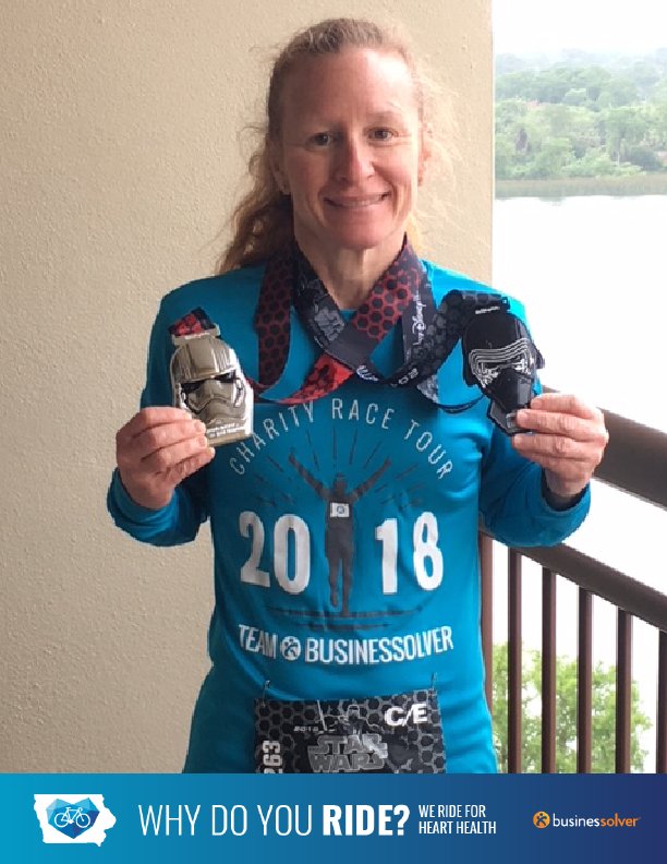 RAGBRAI_IOWA's tweet photo. Share Your Love of Travel with a Healthy Heart! Thank you to @businessolver for the ❤️healthy tips! #BusinesSolver #HeartSolver https://t.co/3dL4Xycyn2 https://t.co/z0e3u1mmbN