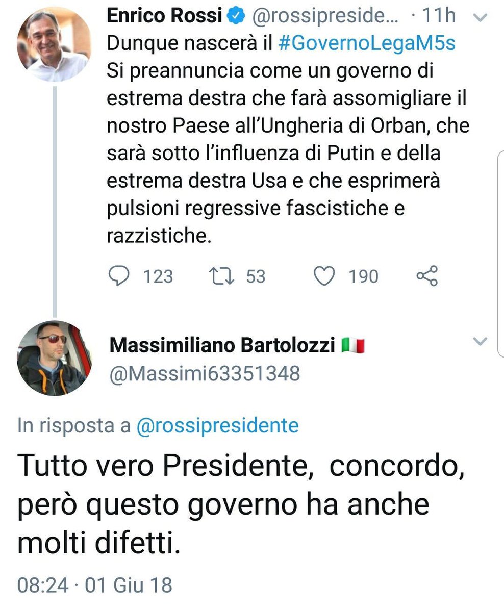 Lucy_822's tweet photo. Grande @Massimi63351348 quelli #bannati da #enricorossi 😂😂😂 #rosicate #GovernoM5SLega 🇮🇹 https://t.co/2plMcN8hYv