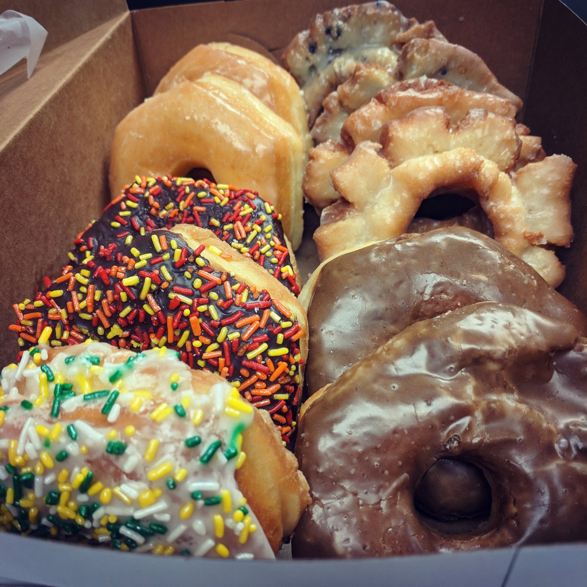 Nothing like donuts to add a little extra happiness to the office on a Friday! Happy National Donut Day! #NationalDonutDay @GreenBushBakery #LoveWhereYouWork #MadisonWI