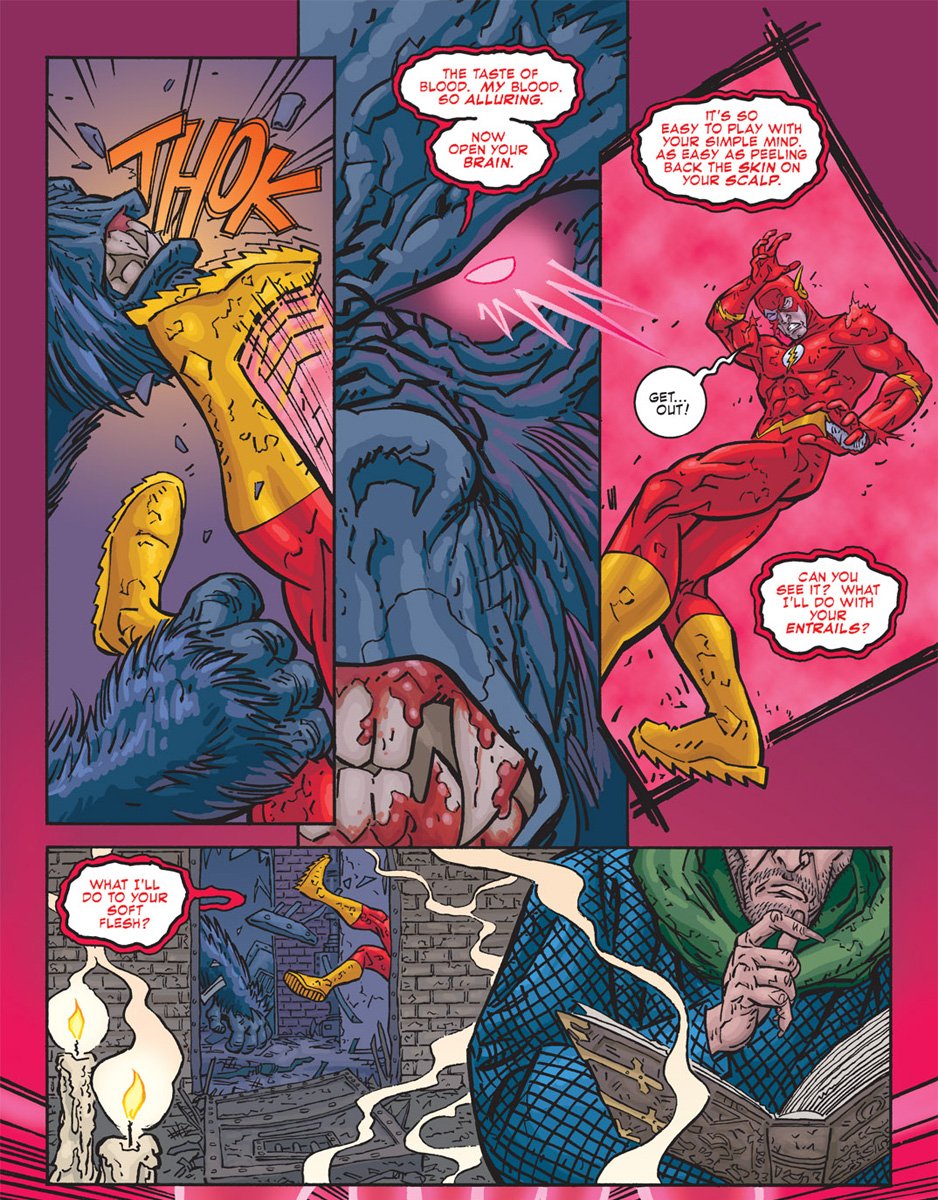 comicsdune's tweet photo. Open Your Brain.
#TheFlash #TheFinalRace #Blitz #Flash #Superheroes #BornToRun #SpeedForce #Zoom #KeystoneCity #ScarletSpeedster #Flashpoint #BarryAllen #Grodd #GorillaGrodd #NewEarth #PreFlashpoint #DCUniverse #ComicBooks #DCComics #Comics #GeoffJohns #ScottKolins #ComicsDune https://t.co/BPviIRLrQy