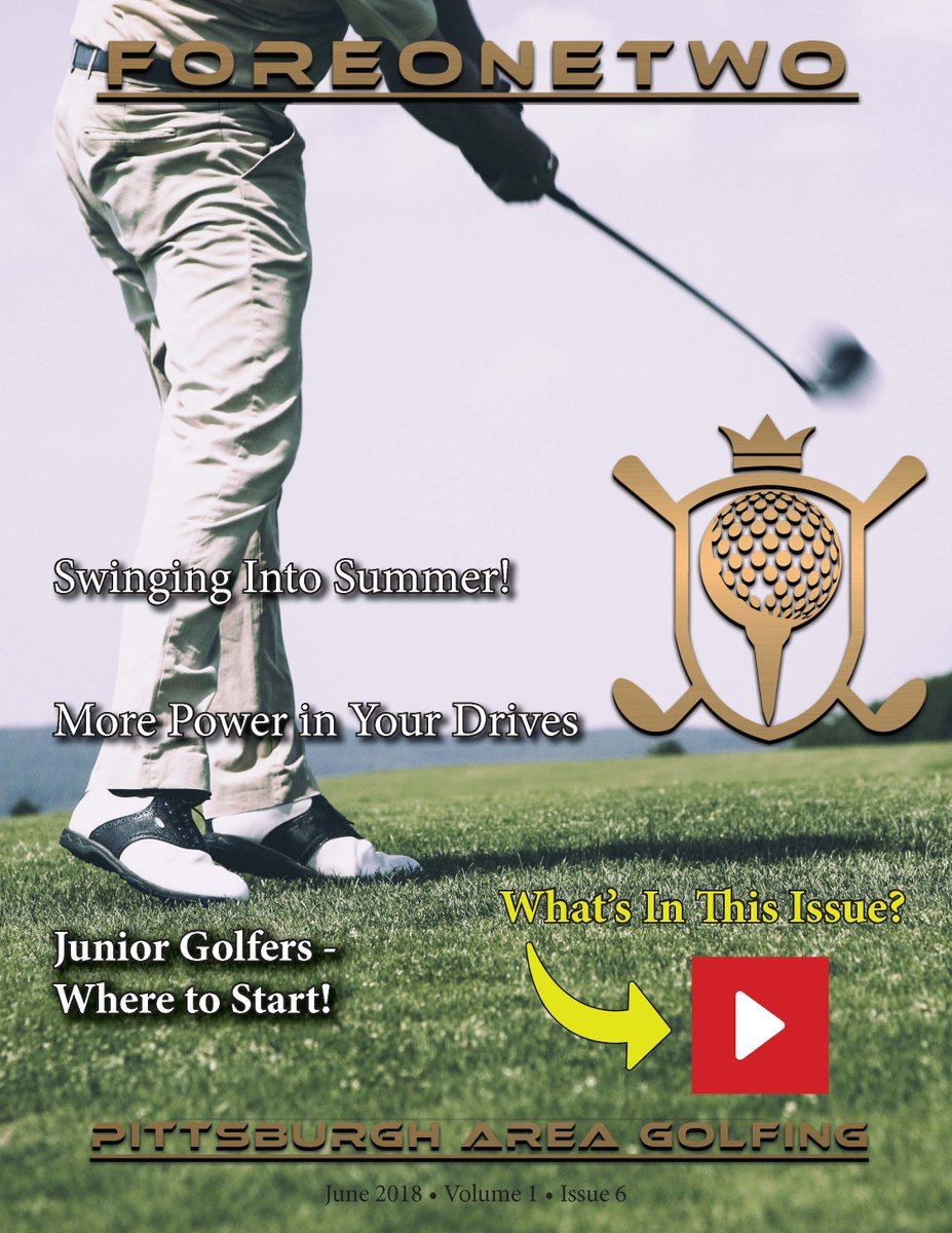 foreonetwo's tweet photo. June's Issue of ForeOneTwo is ALIVE!!!!!

Click on the link below to see what we're bringing you this month. And one of the guys succeeded in their quest to break 80 or 90. Find out who did it! #golf #pittsburgh #tips #review #magazine #lessons

https://t.co/B3jku7xXUm https://t.co/h4ynEMcpWe