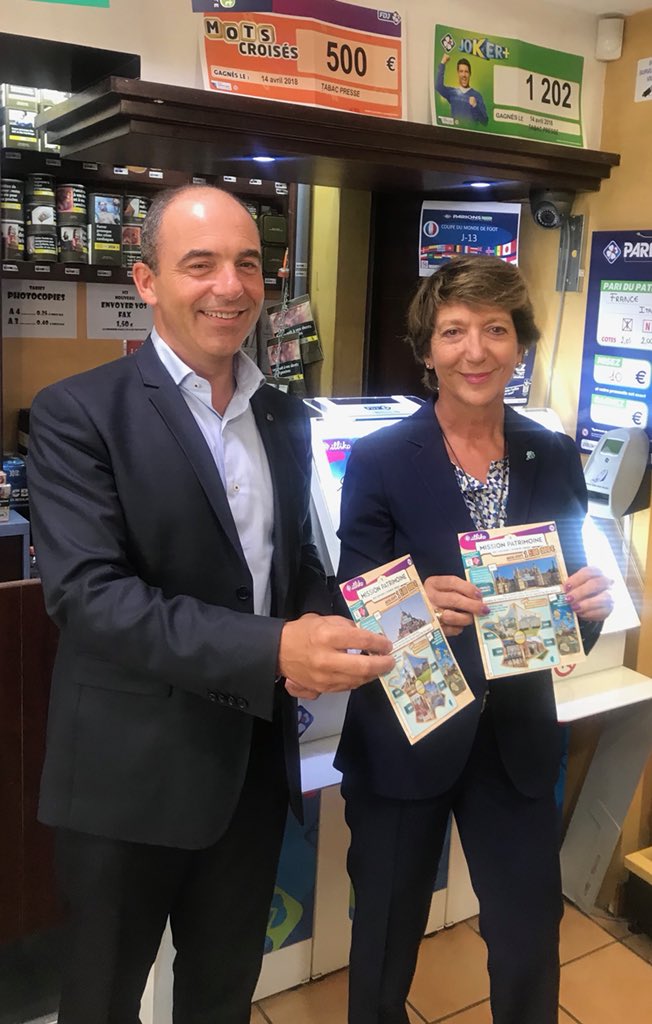 Nouveau mode de rémunération des buralistes et jeux #MissionPatrimoine : merci à <a href="/PHILIPPECOY/">Philippe Coy 🇺🇦</a> président Confederation buralistes pour la mobilisation du réseau sur le terrain à Pau et le succès de notre coopération.