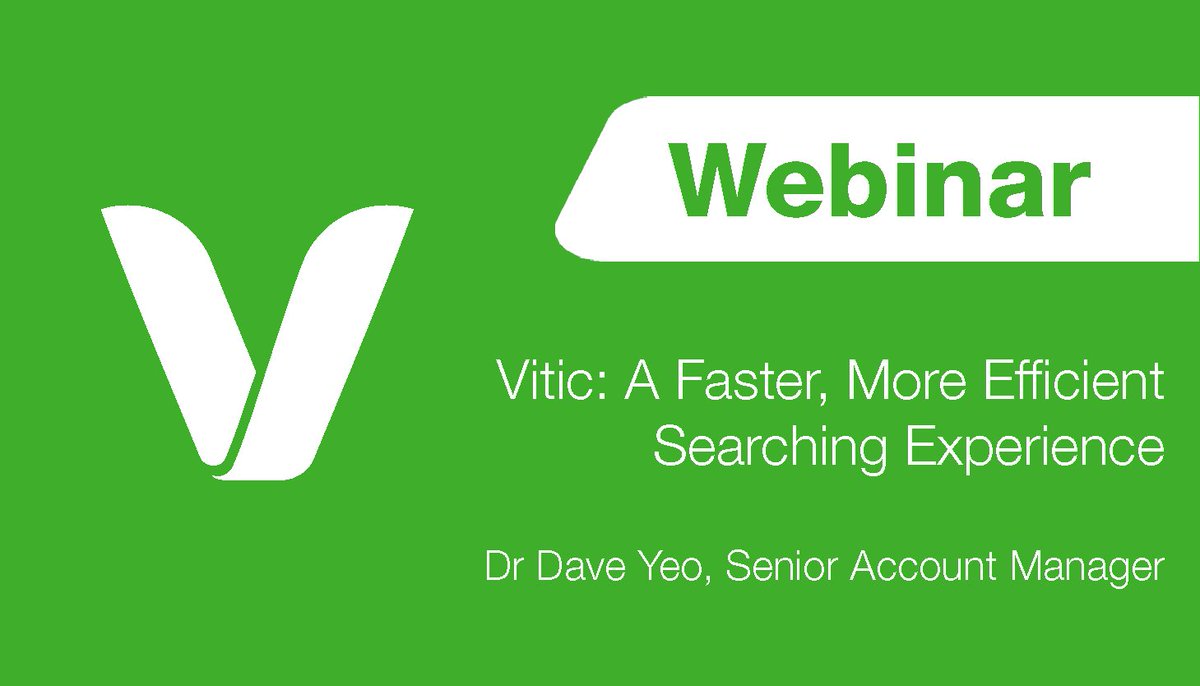 LhasaLimited's tweet photo. Lhasa will be releasing the brand new version of #Vitic very soon. Join Account Manager @DaveJYeo on the 5th July for a webinar showing the new user interface and features. 
Find out more and register: https://t.co/DgDAm0iYZB https://t.co/RL7tYd53qk