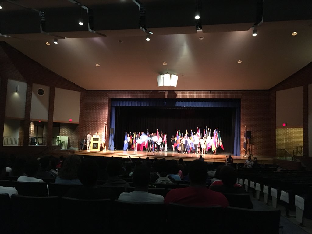 Flag Ceremony at MBK!!