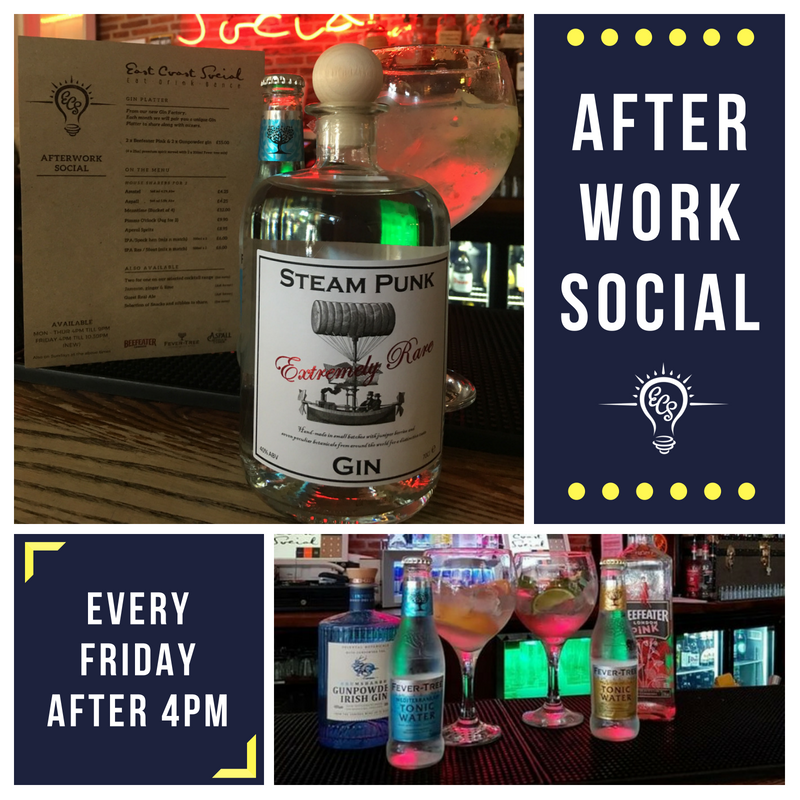 eastcoastsoc's tweet photo. New and improved After-Work Social with some great sharing options to get you into the Friday feeling! Ask your server to see the drinks menu. See you at the Bar, who's in?

#eastcoastsocial #cocktails #proseccco #bar #southend #essex #weekend https://t.co/s1J8abhy9W
