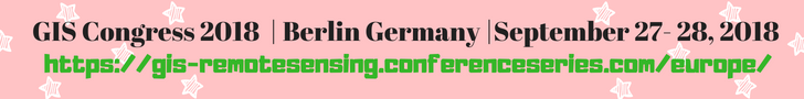 Giscongress's tweet image. &quot;Copernicus Marine Service announces the launch of a new ocean information product&quot;
Submit your abstarct @GISCongress2018, #Geostatistics #Remote_Sensing_in_Urban_Environment #GIS_mapping #Integrated_geo_system #GIS_in_Cartography
To know more visit our website Sep 27-28, Berlin.