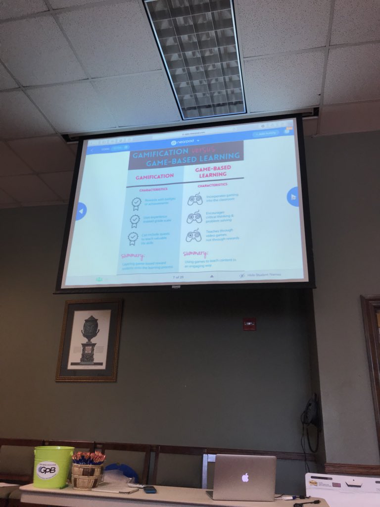 mrsjohnson_echs's tweet photo. Game Based Learning in Social Studies #CCSSInnov2018 https://t.co/lkfESx3LNq