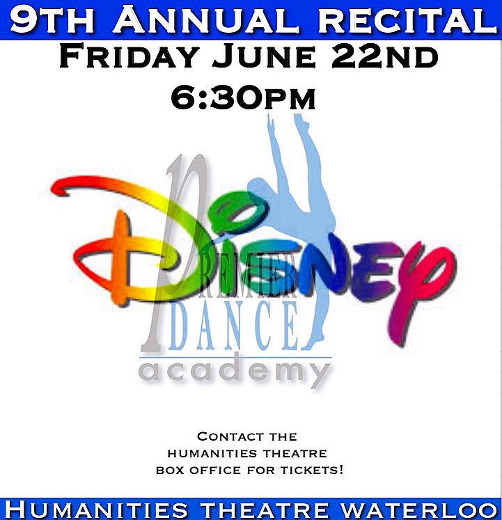 Tickets are available by calling or visiting Humanities Theatre box office! Friday June 22nd! See you there! 💙💙