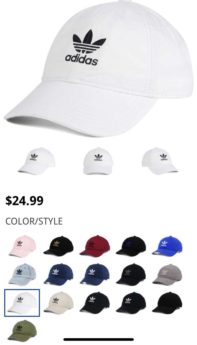 adidas hat lids