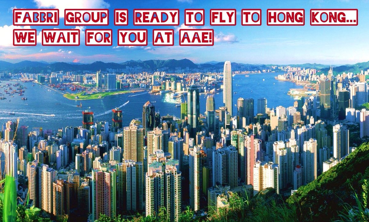 fabbri_group's tweet photo. "AAE" in Hong Kong (China) starts in 5 days, from 6th to 8th June, and Fabbri Group won't miss it! You'll can find us at booth n°2020...see you there!
#rides #FabbriGroup #AAE #HongKong https://t.co/35nIlxnDjx