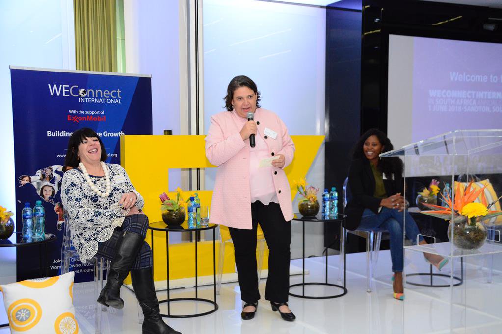 WinWinS4Africa's tweet photo. Panel discussion @WEConnect_SA from women business owners on using technology for growth. The positive impact, benefits and results from utilizing technology in business enabled them to grow and do things better than before.  
#winningwomen #WEConnectSA2018 https://t.co/An5EpcJ06A