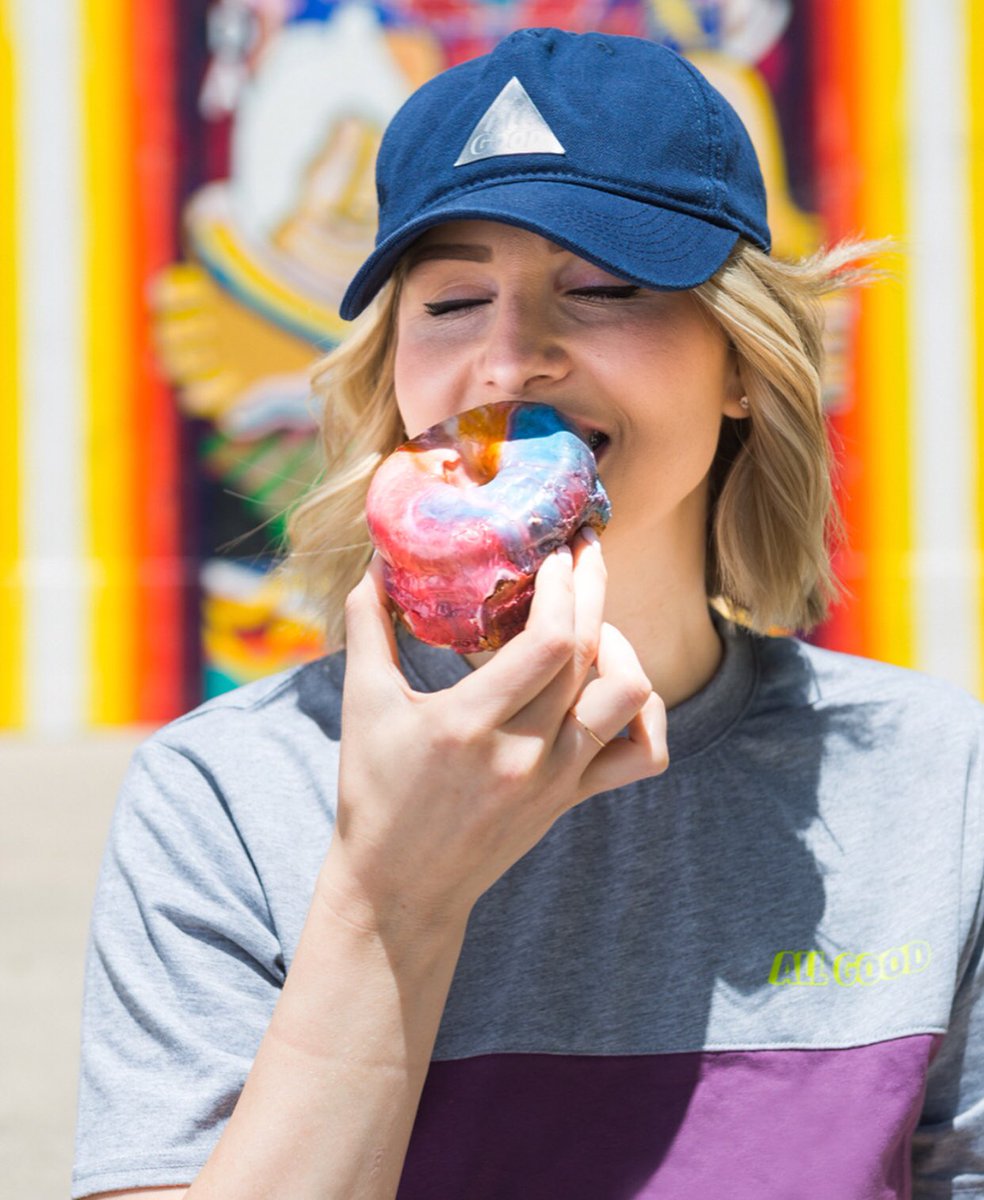 ✨Donut kill my #AllGoodNeverBetter vibe!✨ Happy #NationalDonutDay! Where are you grabbing a donut from today?! 
🍩 Credit: <a href="/MilkMoney916/">Milk Money</a>