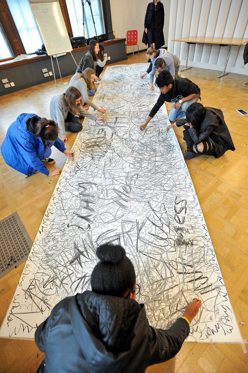 natsatclub's tweet photo. “If anyone needed persuading of the power and importance of creativity, you could bring them here and it would take 30 seconds.”
Sir Nicolas Serota, chair @ace_national 

Join us for the National Saturday Club Summer Show | @SomersetHouse 9-17 June https://t.co/OPLltnTNVw