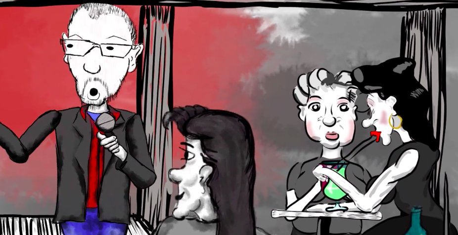 cwnfunny's tweet photo. Highlighting one of our animated shorts in the #cwnfestival: Drunk Girlfriend by Spencer Dobson. A comedian recounts the story of an ex-girlfriend who just couldn't hold her liquor https://t.co/4GExQpi9Fp