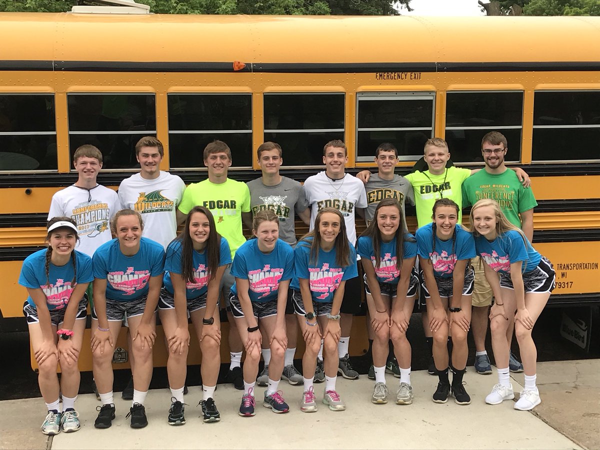 They’re ready to get down to the <a href="/wiaawistate/">WIAA State Tournaments</a> Track &amp; Field Meet and compete like a Wildcat! #WildcatPride