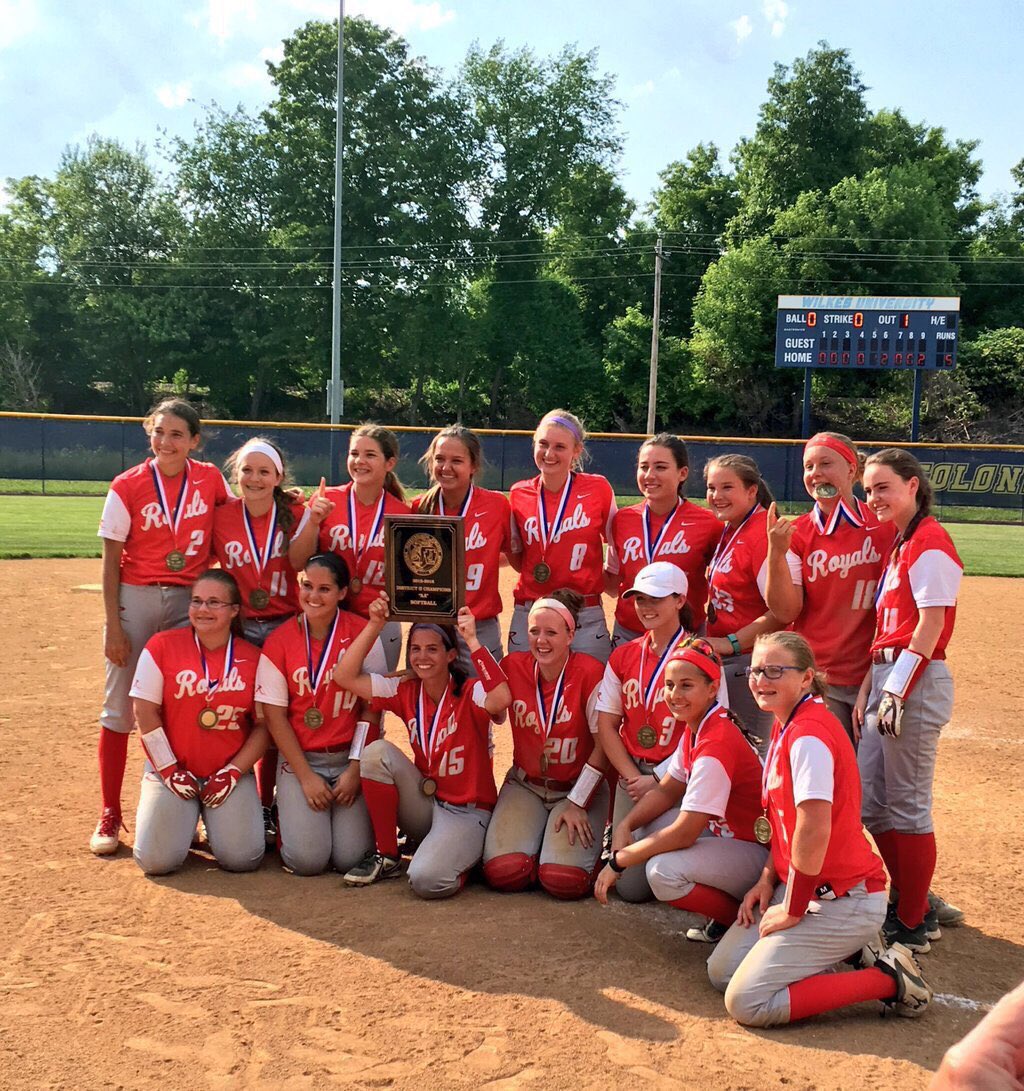 HRHSAthletics's tweet photo. WE READY...WE READY...WE READY...FOR Y’ALL...Our Lady Royals Softball Team is set for their 6th Consecutive District Championship Appearance today at 4:30pm at @RoyalAthletics vs Montrose...BE THERE @RedSea_2k18 https://t.co/I0d9Fln3BJ