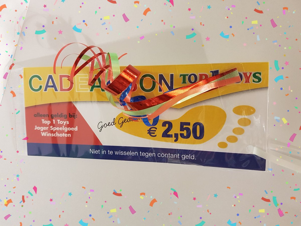 Ze zijn er weer....kadobonnen voor de 4daagse. Verkrijgbaar in €2.50 en €5.00 #winschoten #oldambt #4daagse #wandelen #jagerspeelgoed #top1toysjager  #avond4daagsewinschoten