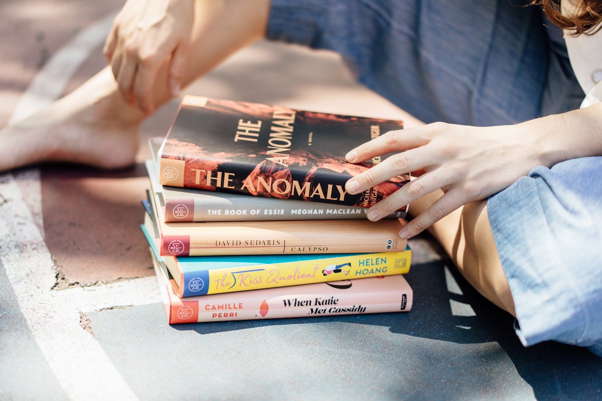 June selections are here, and you can choose from these 5 SPF-worthy titles! We have THE BOOK OF ESSIE (chosen by Guest Judge <a href="/SleepintheGardn/">Troian</a>), THE ANOMALY, CALYPSO, WHEN KATIE MET CASSIDY &amp; THE KISS QUOTIENT–– one of our debuts this month!  bit.ly/BOTMwelcome