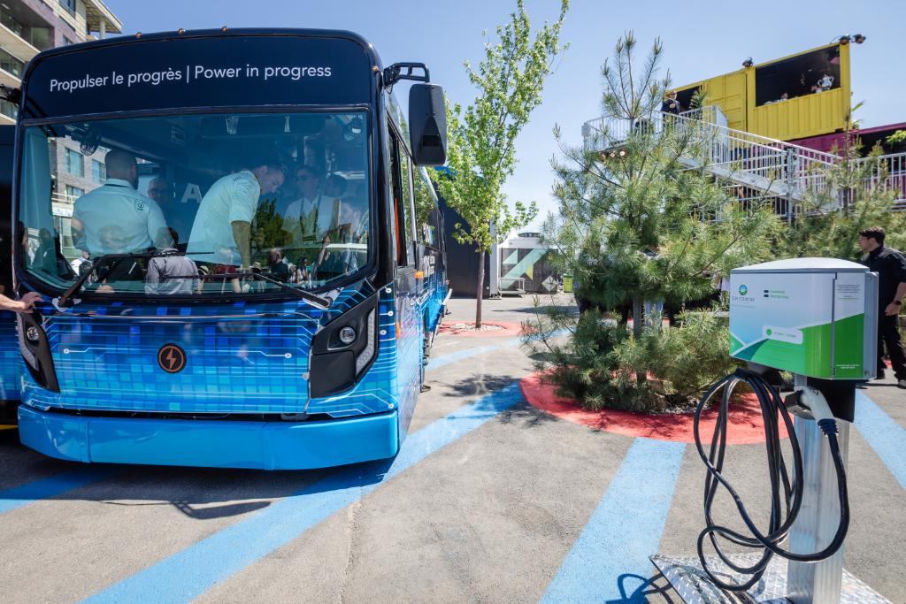 Michelin's tweet photo. At @movinonconf, sustainable mobility is taking all forms, not only cars! #movinonconf18 https://t.co/kmyVjvs2hW