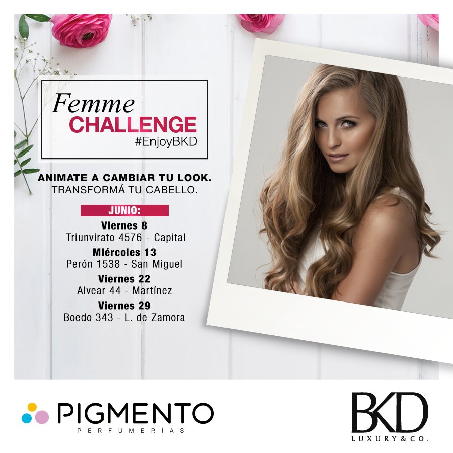 BKDcosmetics's tweet photo. ✨FEMME CHALLENGE✨
Te presentamos el cronograma de Junio para nuestro desafío. 🤗 💞
¿A cuál de todos vas a ir? 🤔
¡Animate! 😉

👉 El desafío Femme Challenge incluye un peinado, aplicación de cualquier producto de Finalizado y asesoramiento sobre la línea 👈 https://t.co/A9iCPldVld
