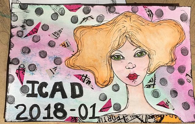 JulianaJMills's tweet photo. First day of ICAD!  #icad #artjournaling #art #cute #whimsicalart #mixedmedia #faces #bumblestripart #love #beautiful #girl #whimsical  #whimsy #whimsygirls #drawing #zentangle #zendoodles #doodling #sketching  #29faces #bumblestrip #whimsy #29faces #dra… https://t.co/5uy4eh3H9J https://t.co/TNp2CpQj2B