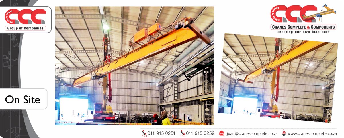 CranesComplete's tweet photo. On site | removal of 10 ton Demag overhead crane for refurbishment
#CranesComplete #CCCGroup #CCC #OnSite #refurbishment #Crane #Hoist #OverheadCrane #taigeisdigital https://t.co/fNnvkwsGsA