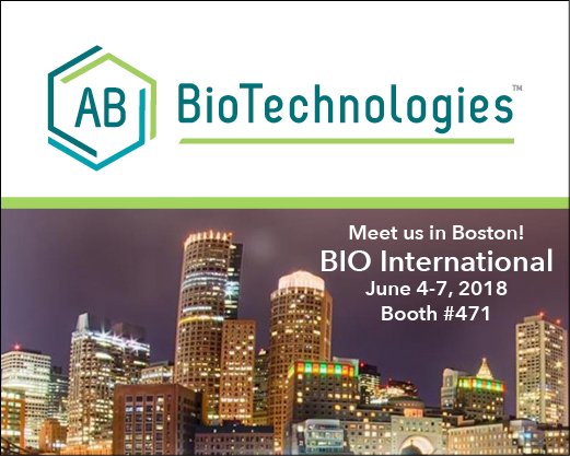 BIO is just a few days away! Discover how AB is changing how your product moves from concept to clinic, and beyond. Email bd@ab-biotech.com to schedule a meeting to learn more about our expanding capabilities.